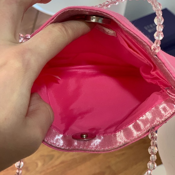Vintage Y2k Cache Pink Beaded Bag - Picture 6 of 6
